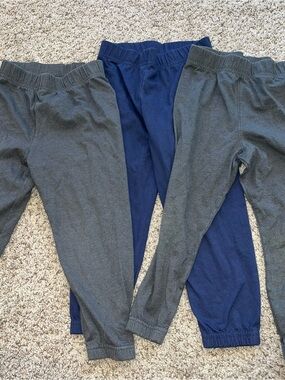 Toddler boys lightweight jogger bundle Garanimals size 4T gray and blue